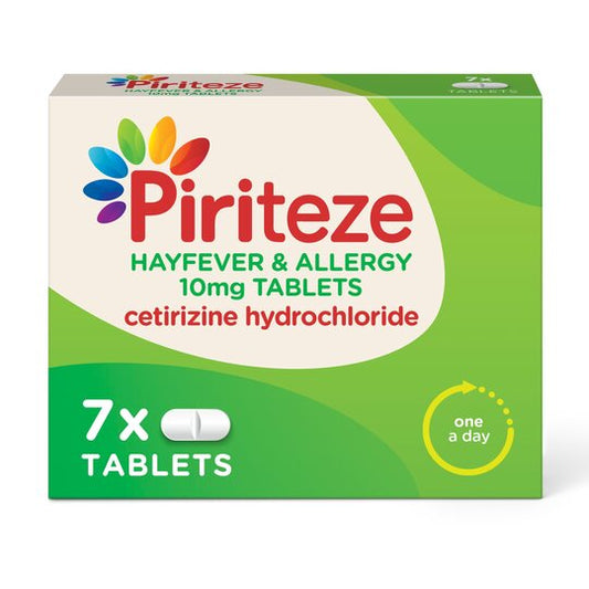 Piriteze Allergy Tablets 7S