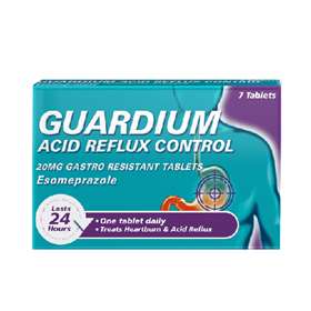 Guardium Acid Reflux Control 20mg Gastro-Resistant Tablets 7s