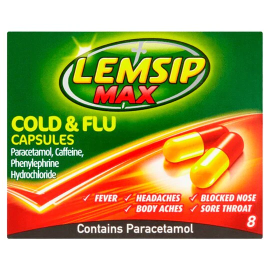 Lemsip Max Cold & Flu Relief Tablets