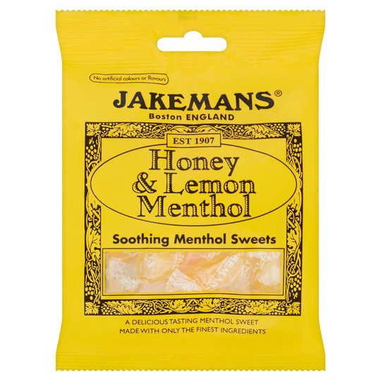 Jakemans Honey,Lemon And Menthol 100G