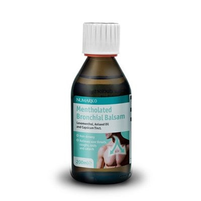 Numark Mentholated Bronchial Balsam 200ml