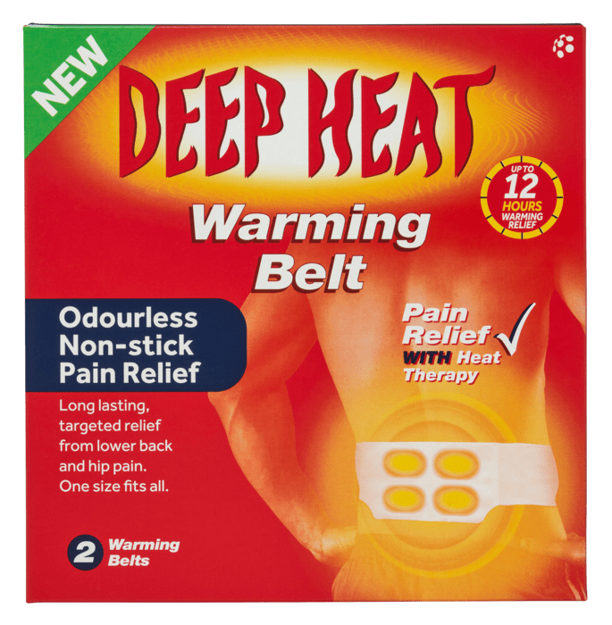 Deep Heat Warming Belt 2 Pack