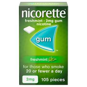 Nicorette Freshmint 2mg Nicotine Gum 105 Pieces