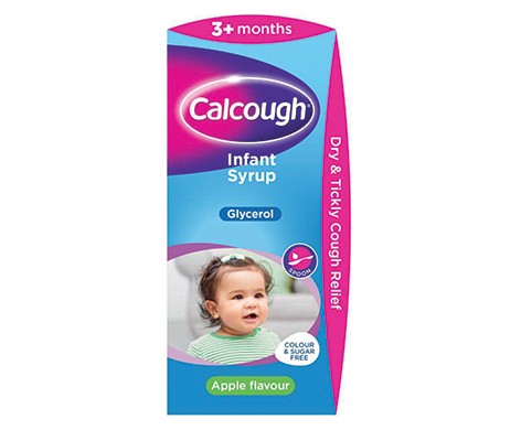 CalCough Infant Syrup Apple Flavour- 125ml