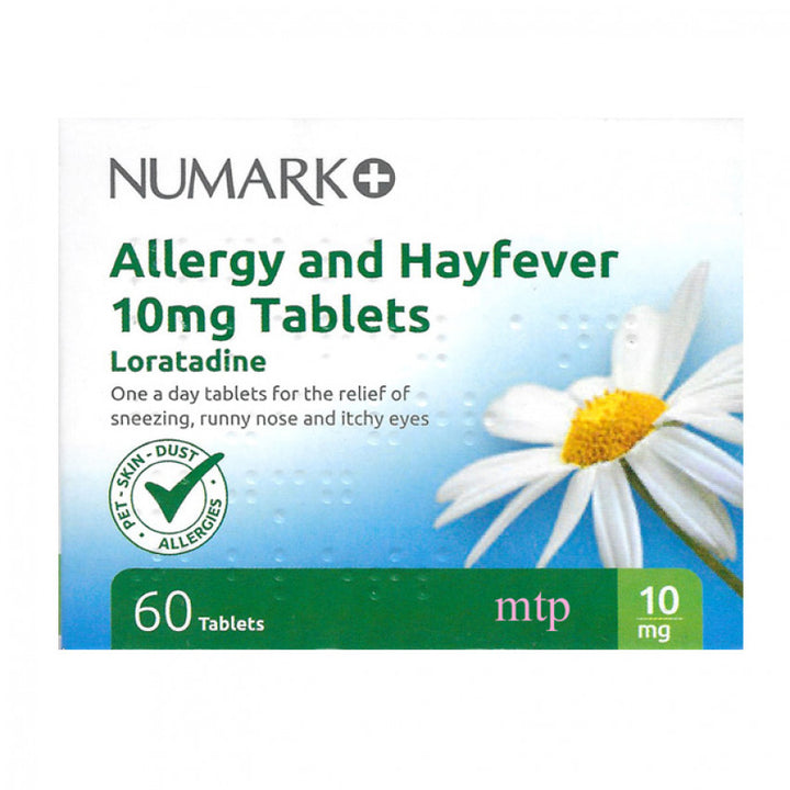 Numark Loratadine 10mg Allergy & Hayfever 60 Tablets (P)