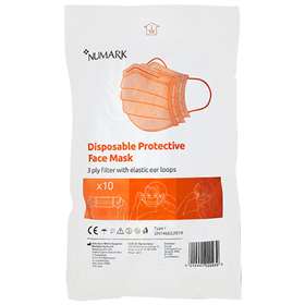 Numark Disposable Face Masks 10