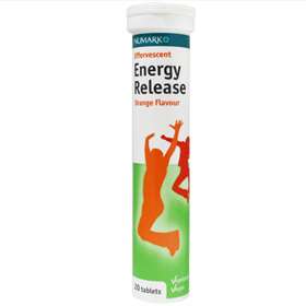 Numark Effervescent Energy Release Orange 20 Tablets