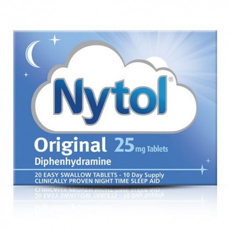 Nytol Original 25mg Tablets