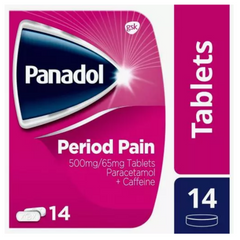 Panadol Period Pain 500mg/65mg - 14 Tablets