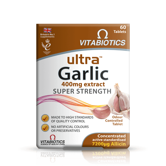 Vitabiotics Ultra Garlic 60 Tablets