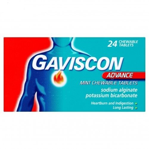 Gaviscon Advance 24 Tablets