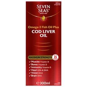 Seven Seas Maximum Strength Cod Liver Oil 