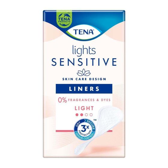 TENA Lights Sensitive - Light Liners - Pack of 28