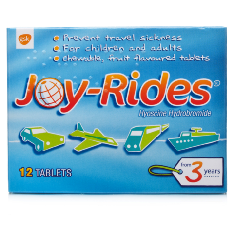 Joy-Rides Travel Sickness Tablets