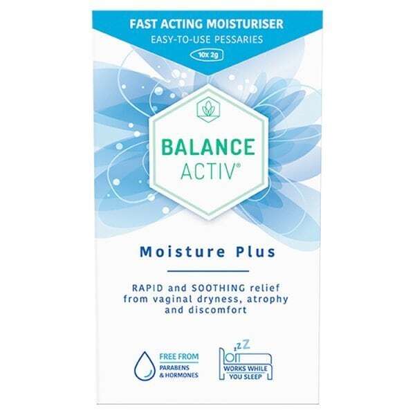 Balance Activ Menopause Moisture Plus 10 Pessaries