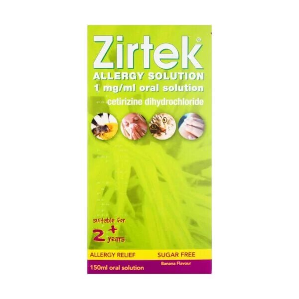 Zirtek Allergy Solution 200ml 
